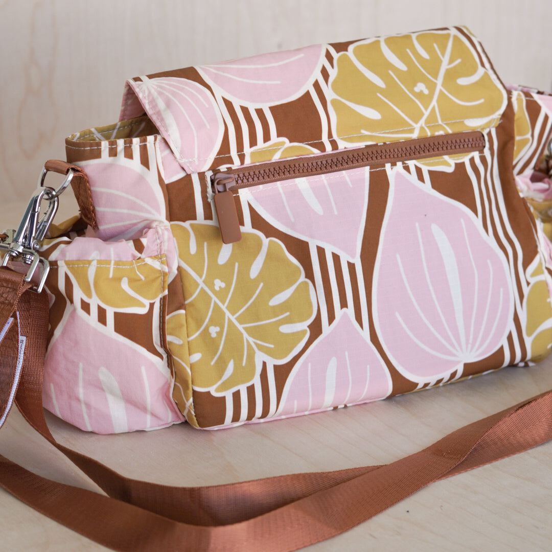 Brown Anthurium Stroller Caddy