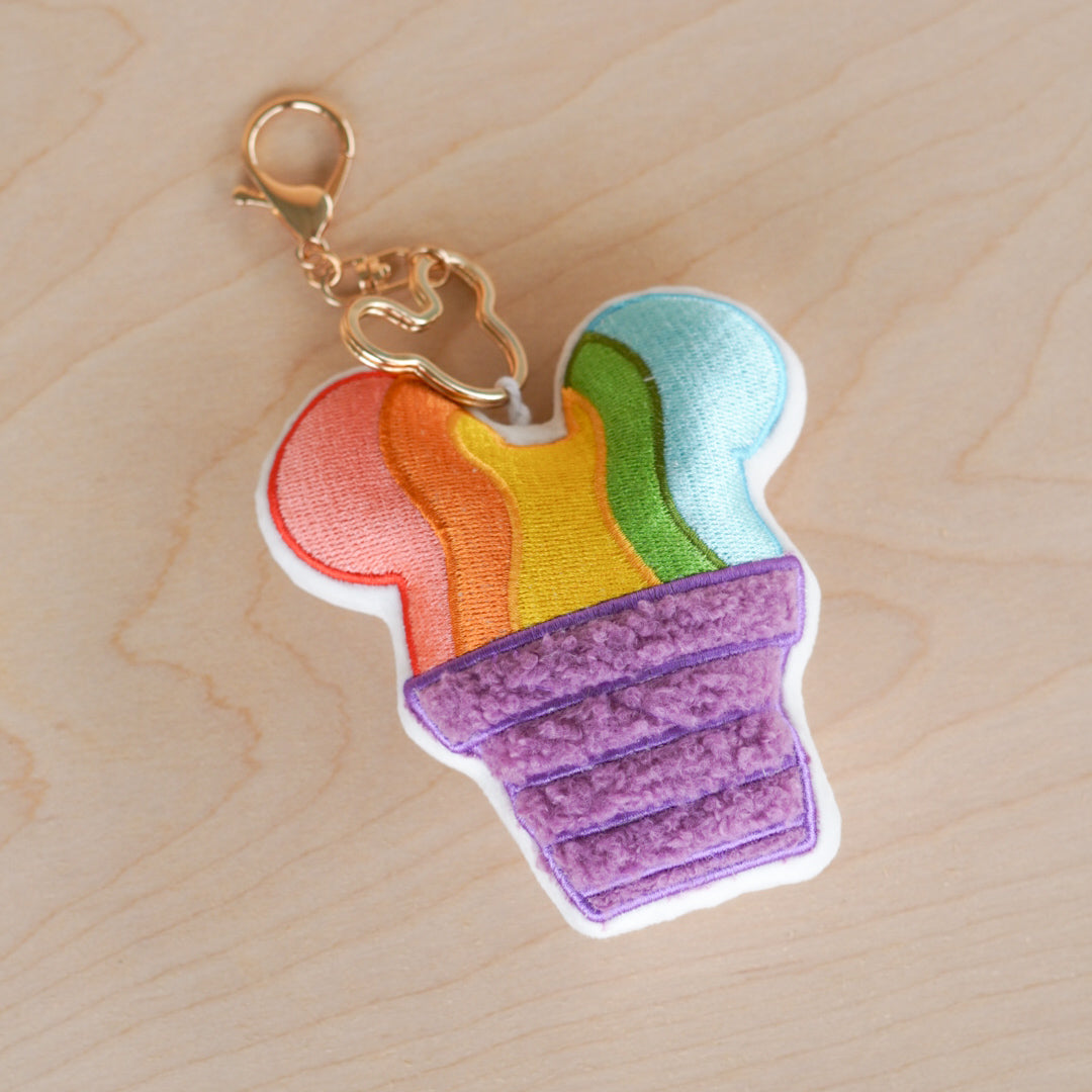 Musubi and Shave Ice Keychain