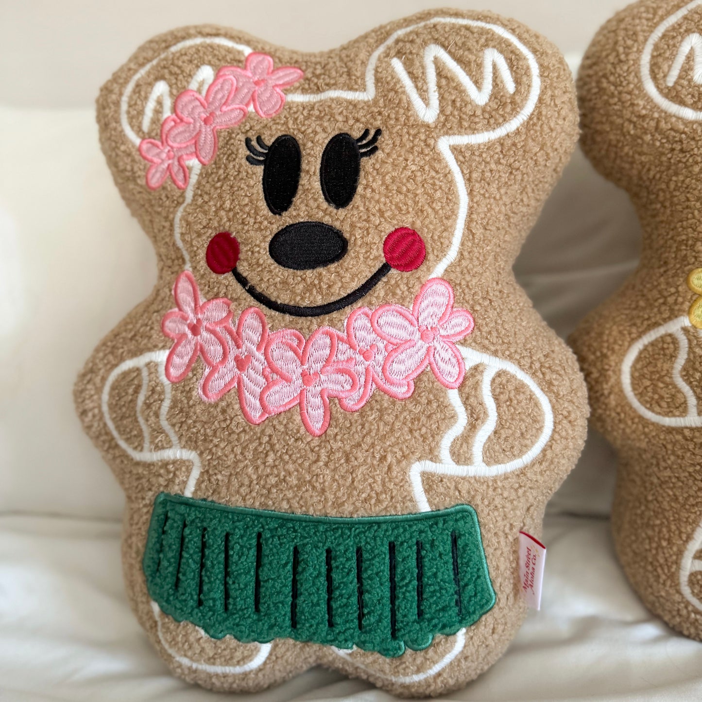 Gingerbread Pillow Set