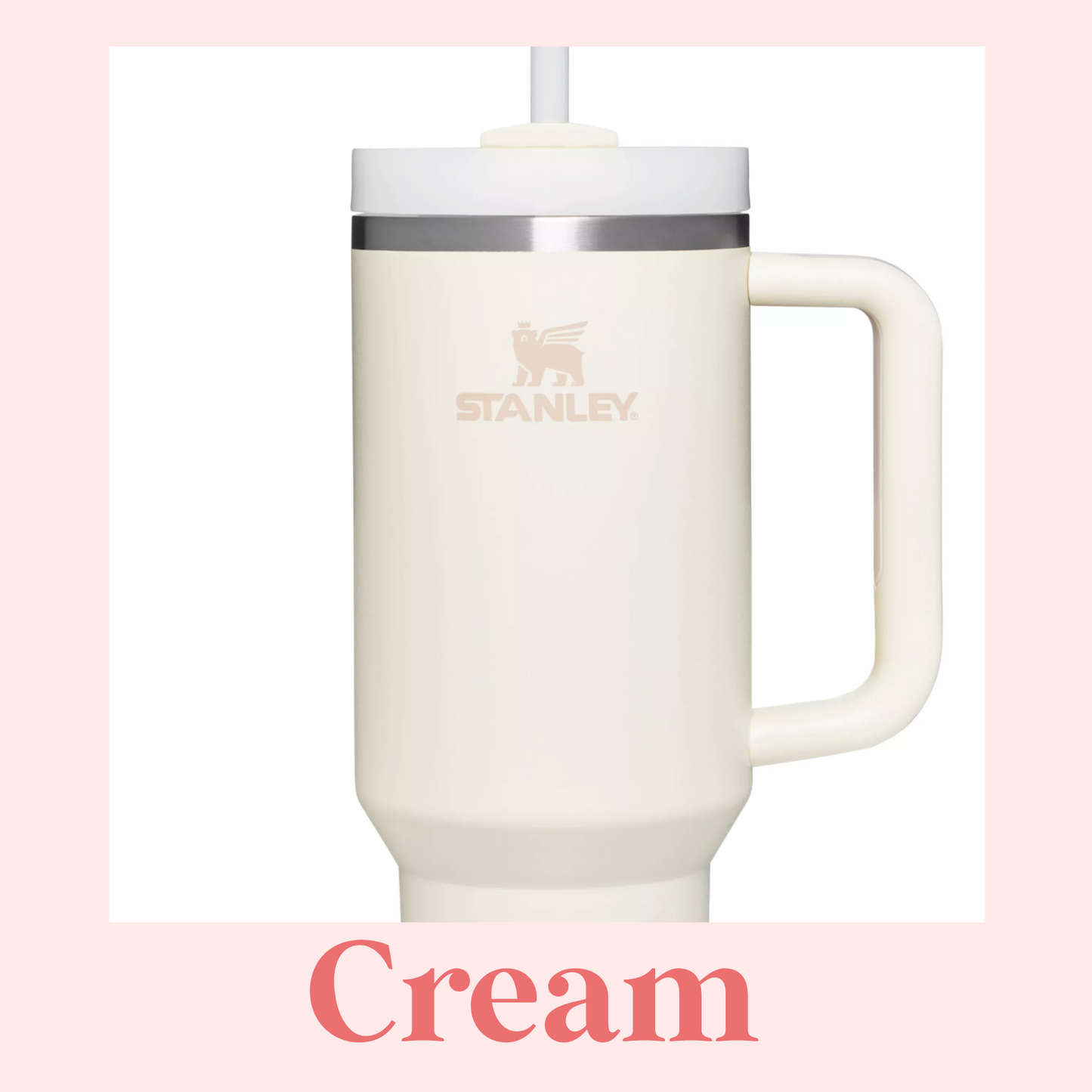 CREAM 40oz Engraved Tumbler