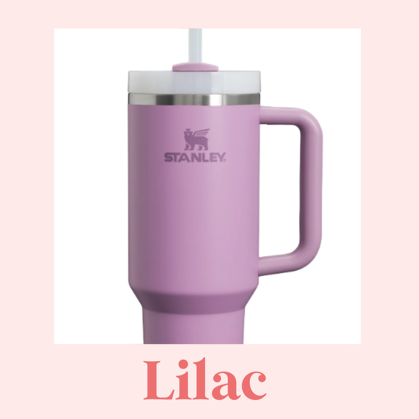LILAC 40oz Engraved Tumbler