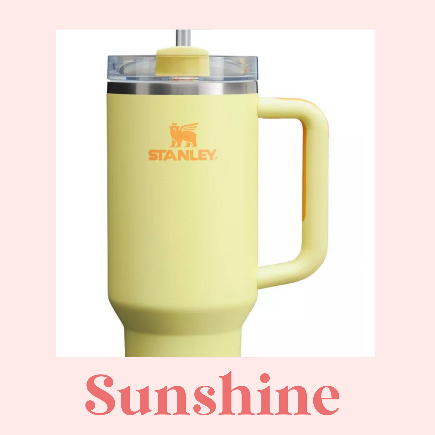 SUNSHINE 40oz Engraved Tumbler