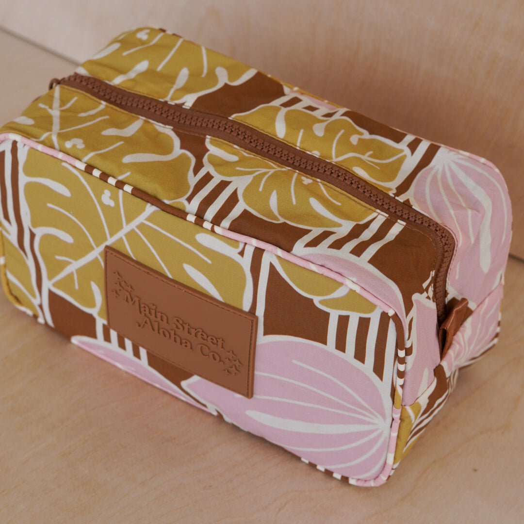 Anthurium Cosmetic Pouch