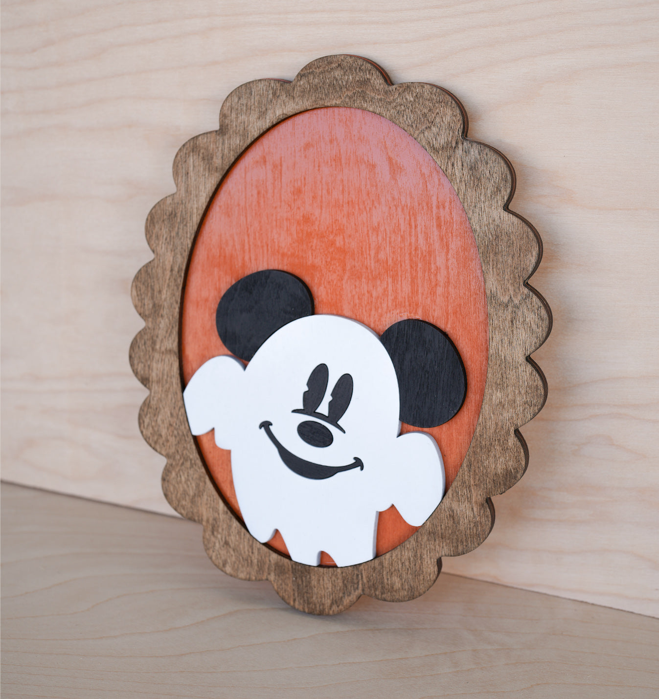 Halloween Oval Shelf Sign