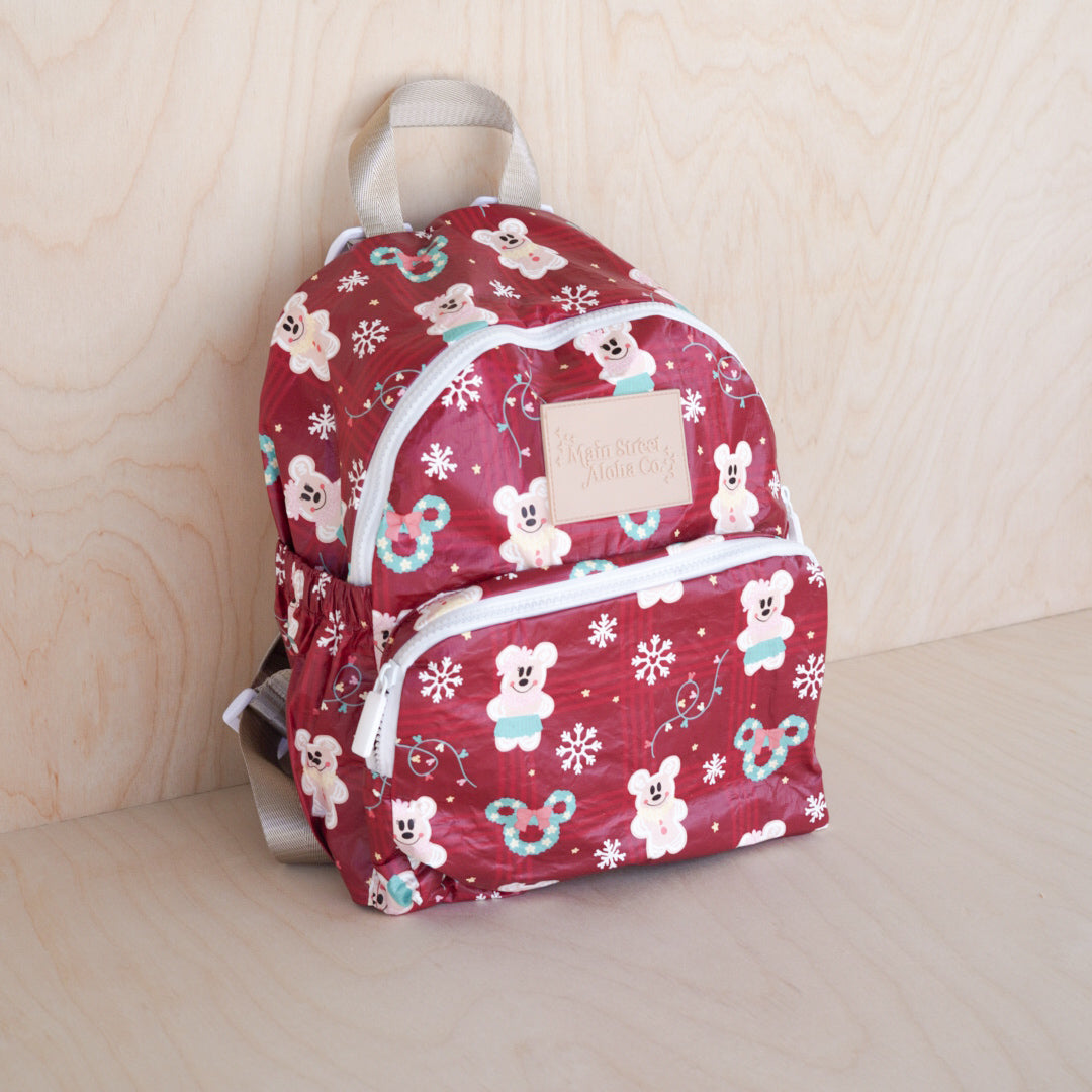 Christmas Mini Collapsible Backpack