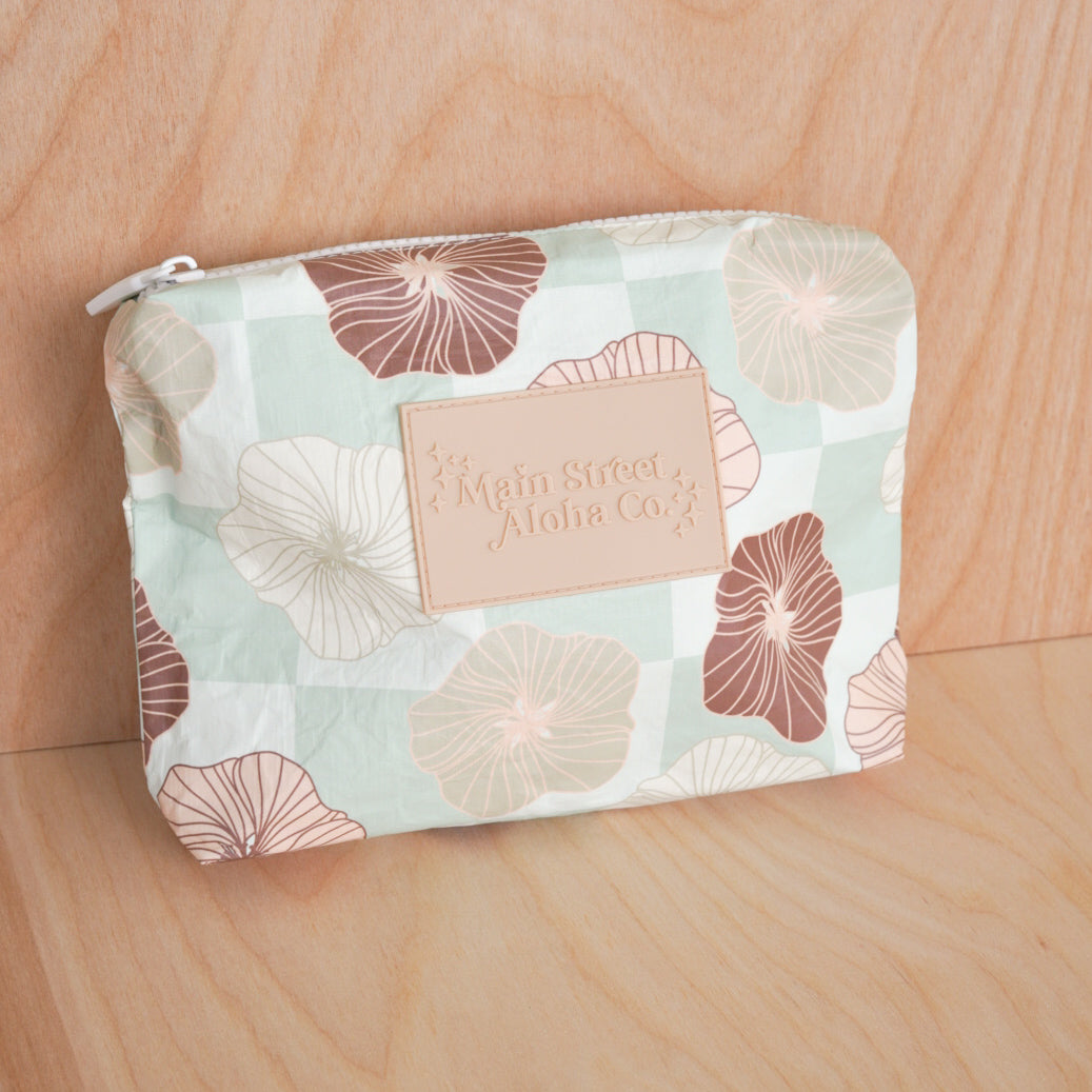 Teal Ilima Small Pouch