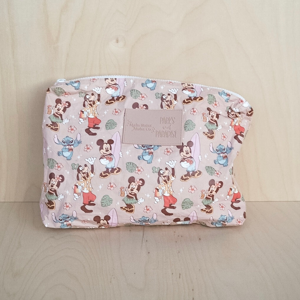 Parks and Paradise Collab Backpack & Zipper Pouch