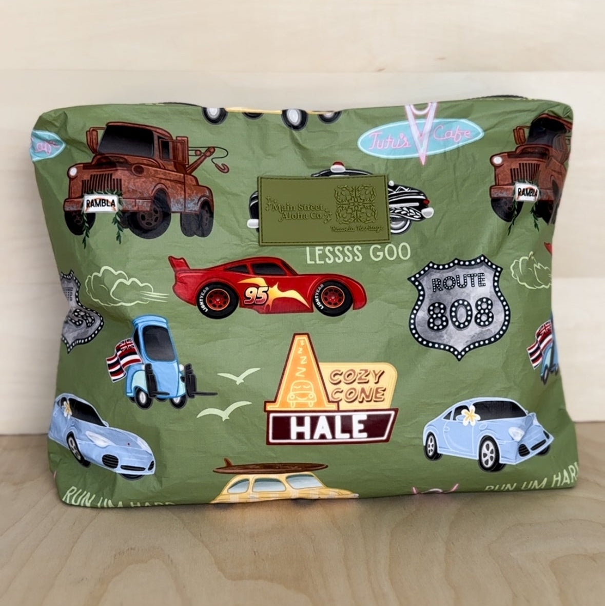 Large Zipper Pouch (Collab with Kawela Heritage)