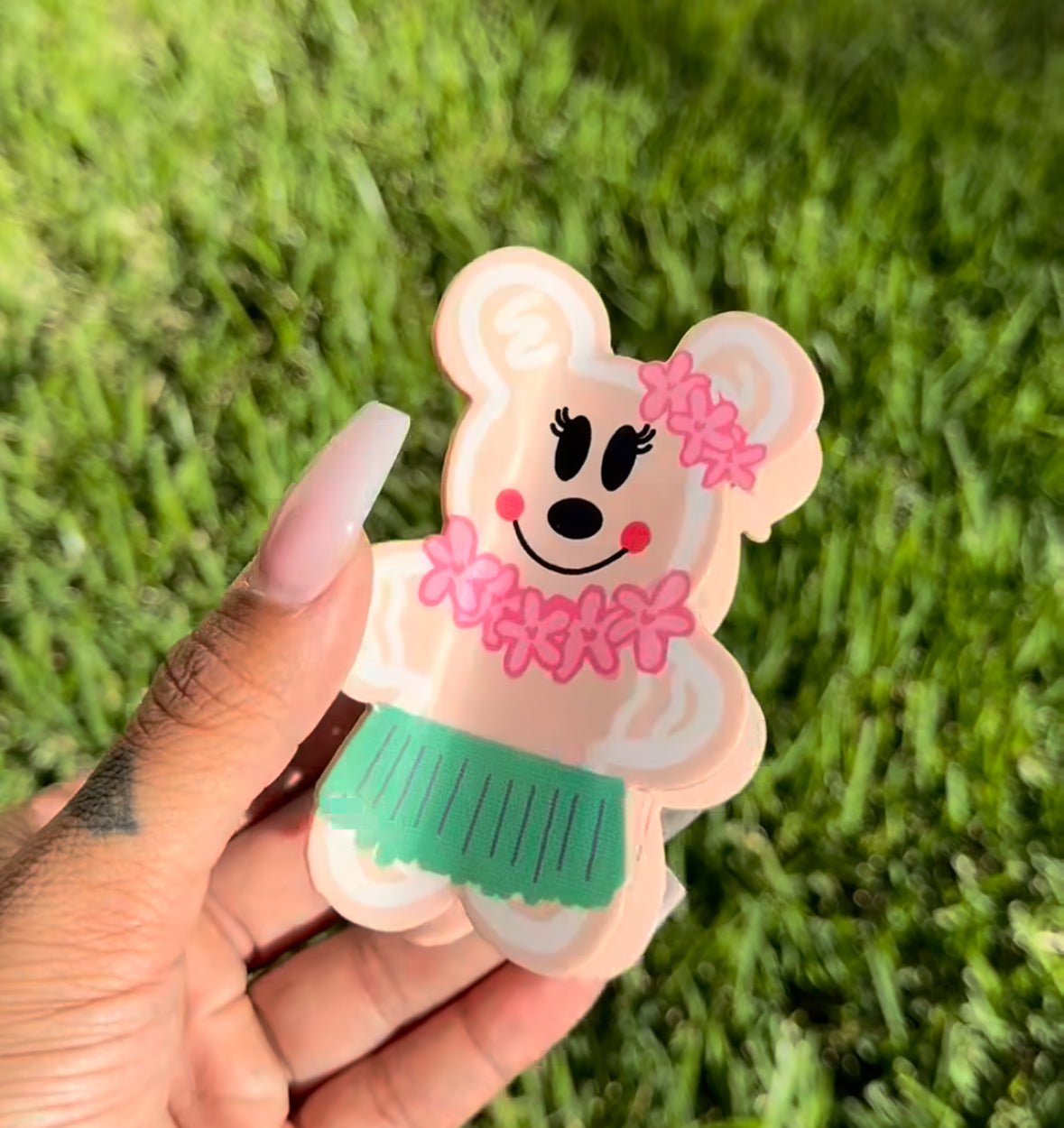 Gingerbread Hair Clip