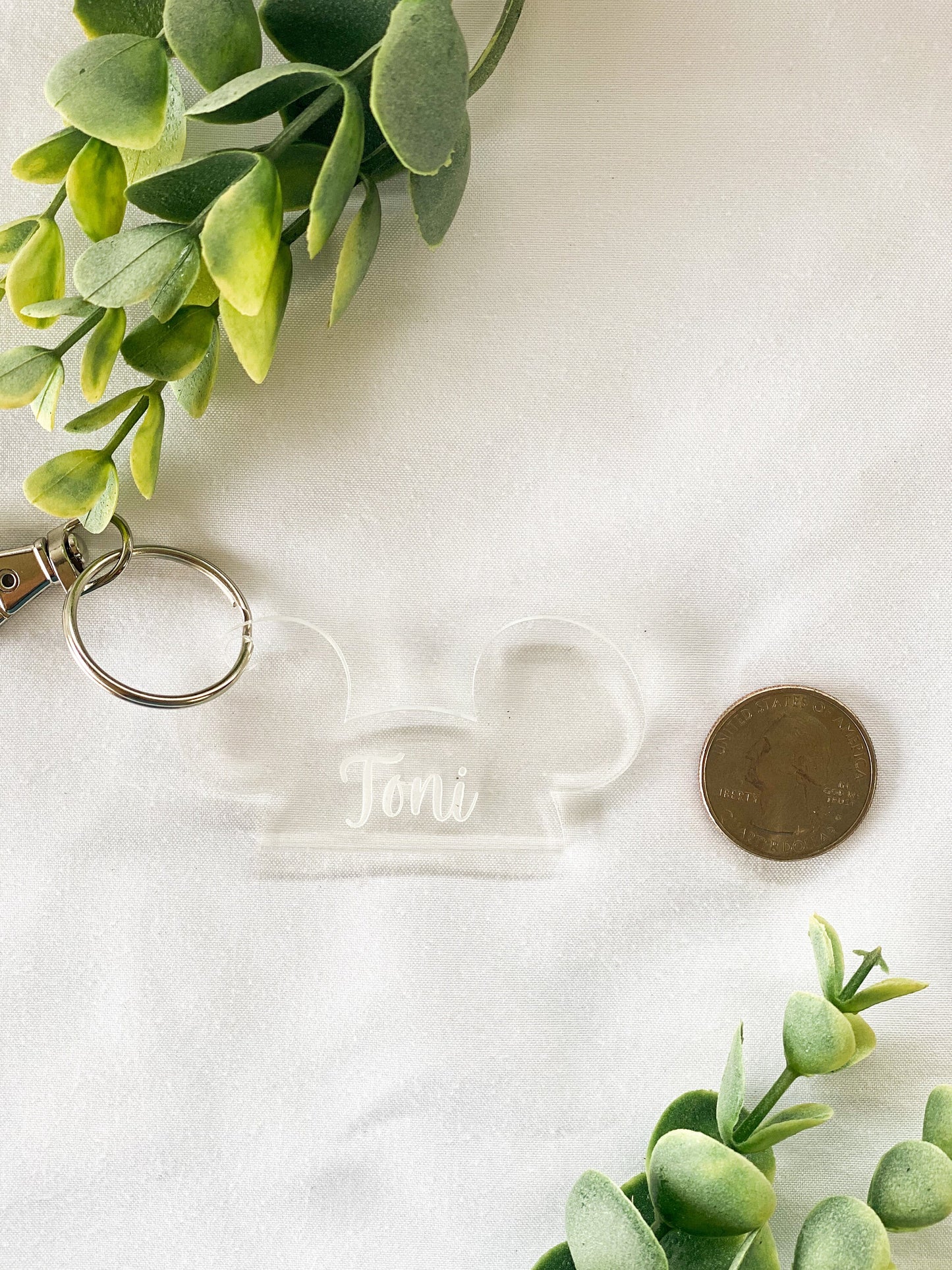 Mouse Hat Keychain