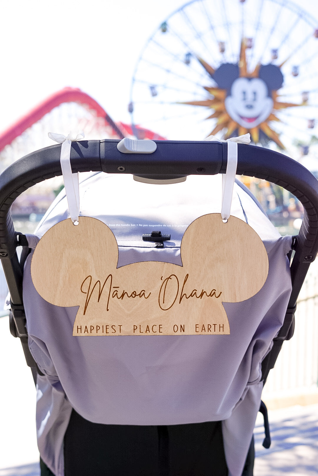 Mouse Hat Stroller Tag