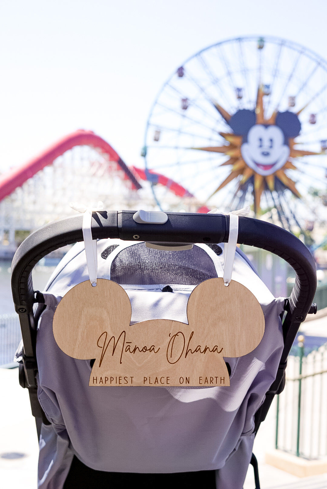 Mouse Hat Stroller Tag