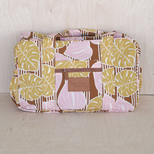 Brown Anthurium Duffle