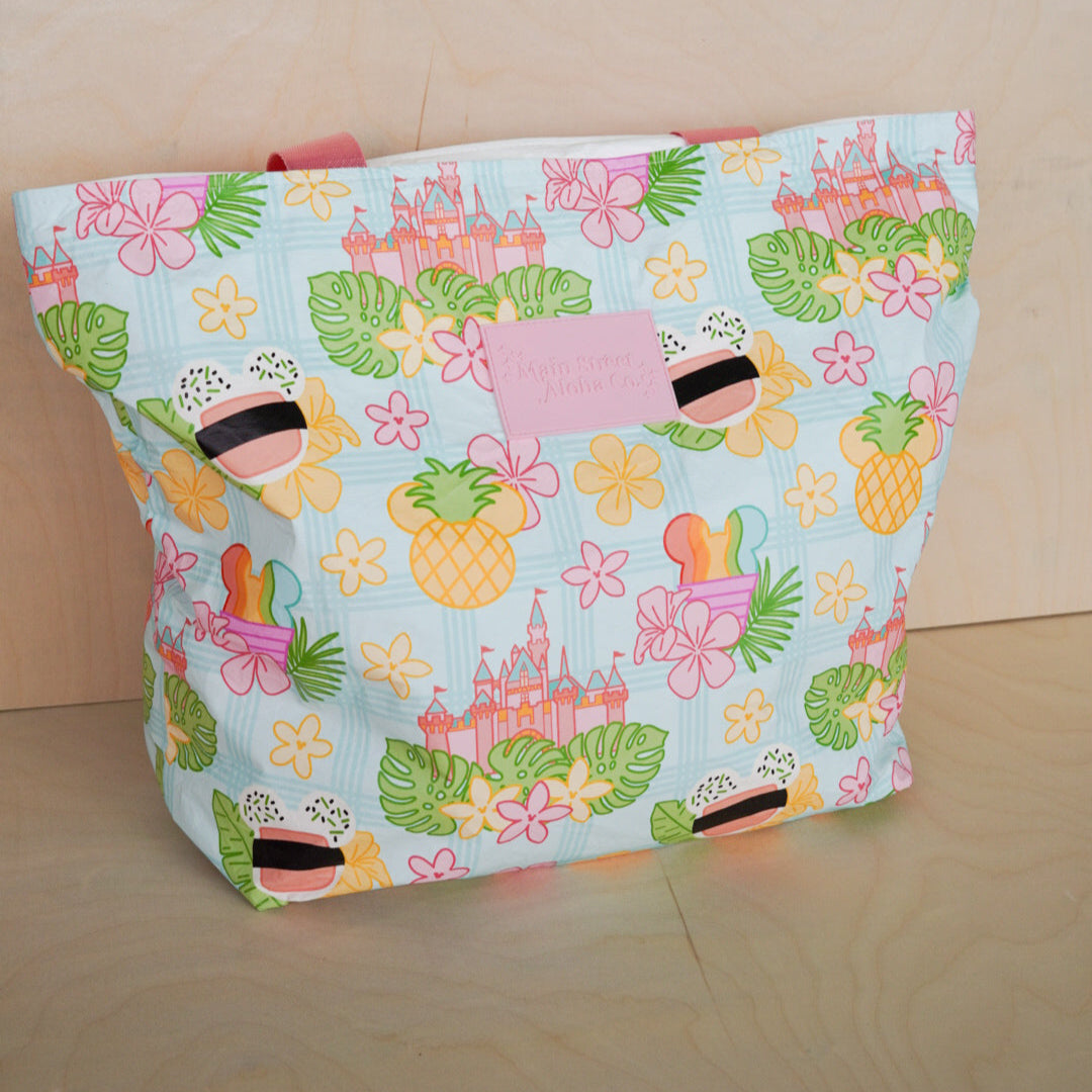 Blue Snacks Tote Bag