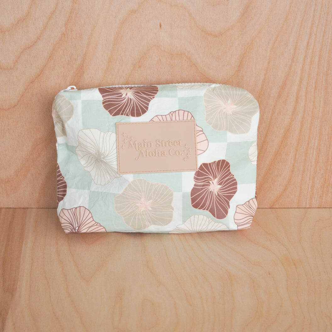 Teal Ilima Small Pouch