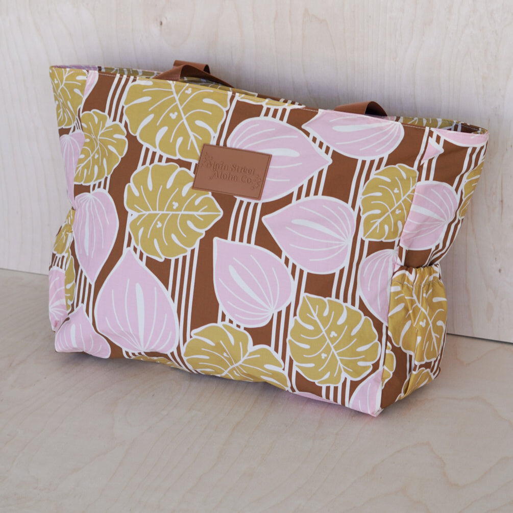 Anthurium Nylon Travel Tote