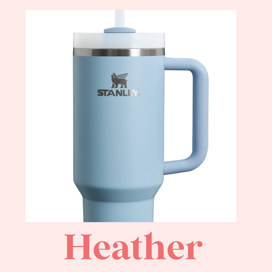 HEATHER 40oz Engraved Tumbler