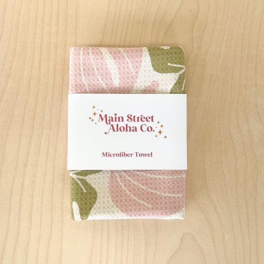Anthurium Microfiber Kitchen Towel
