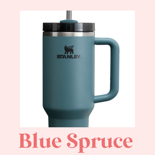 BLUE SPRUCE 40oz Engraved Tumbler