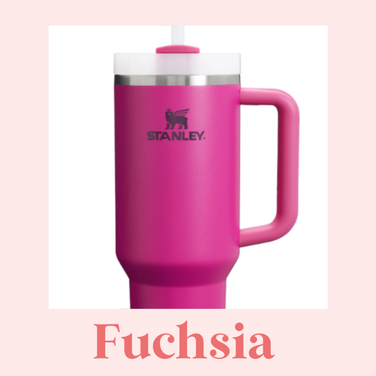 FUCHSIA 40oz Engraved Tumbler
