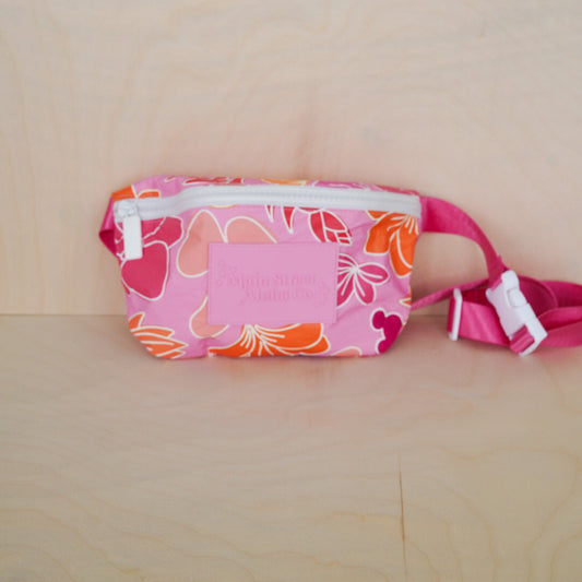 Pink Floral Mini Fanny Pack