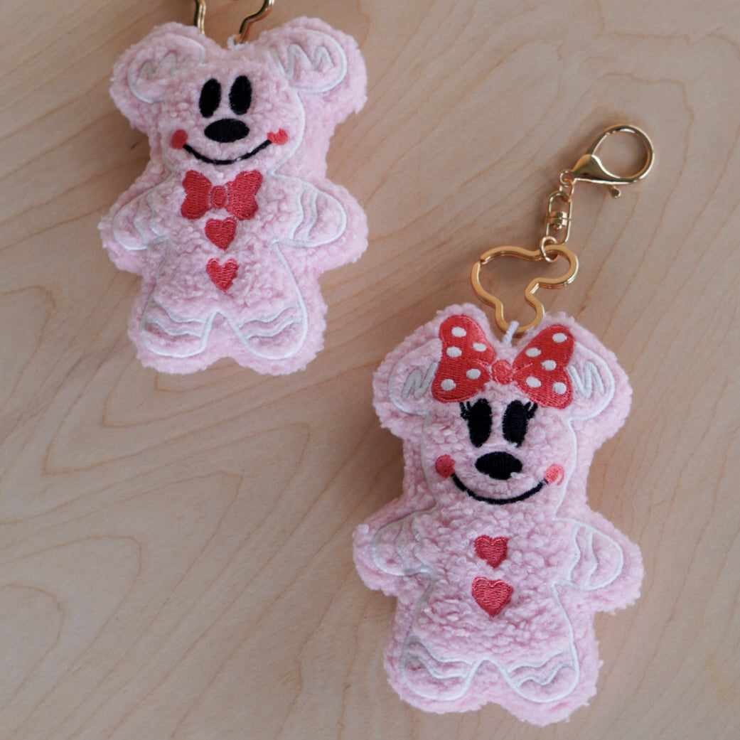 Valentine Gingerbread Keychain