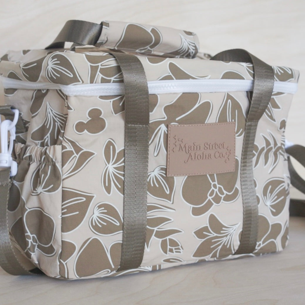 Floral Nylon Cooler