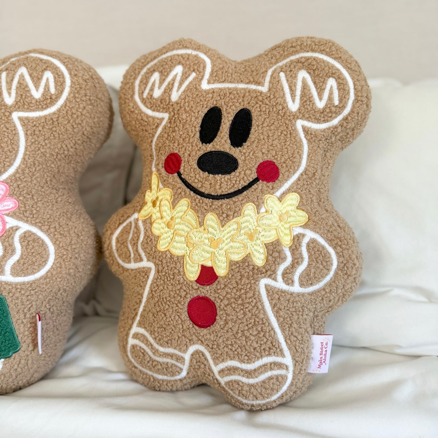 Gingerbread Pillow Set