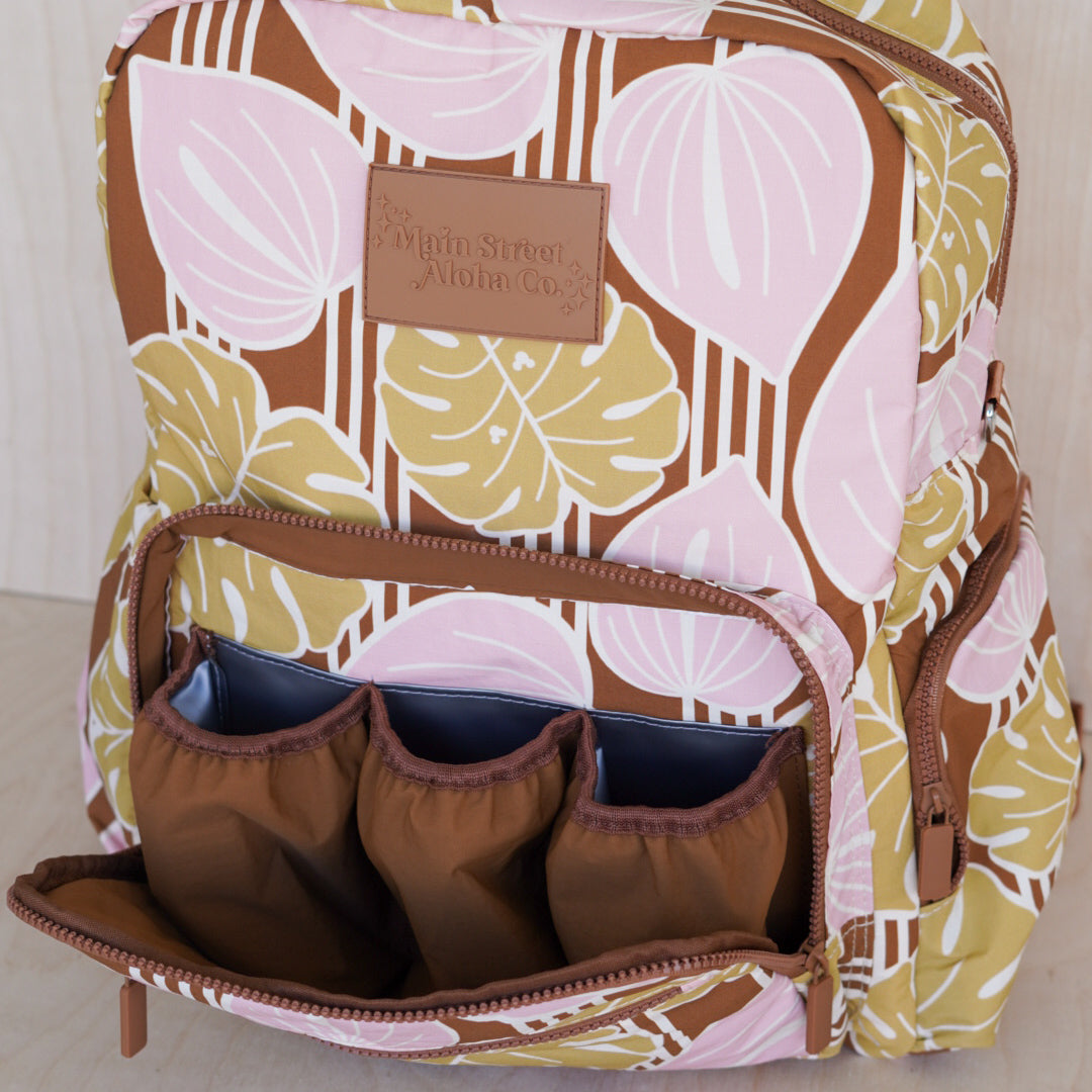Anthurium Diaper Bag