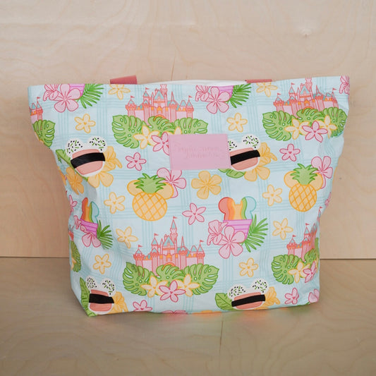 Blue Snacks Tote Bag