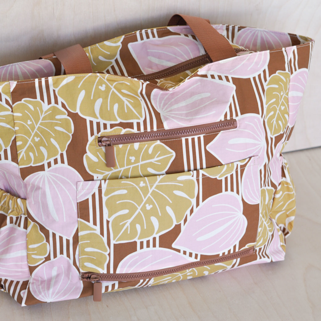Anthurium Nylon Travel Tote