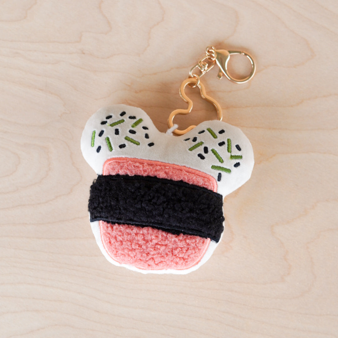 Musubi and Shave Ice Keychain