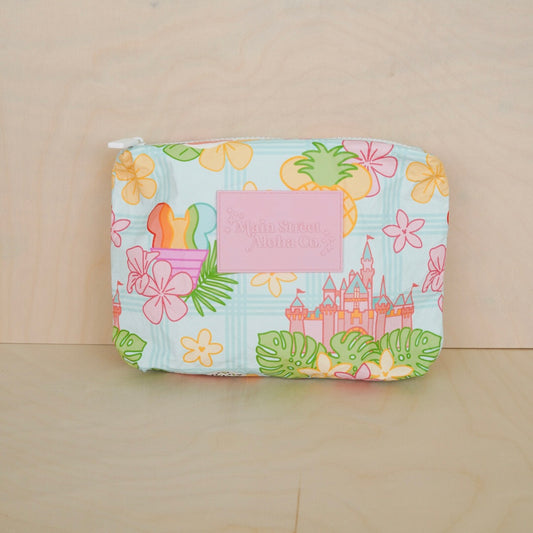 Blue Snacks Small Pouch