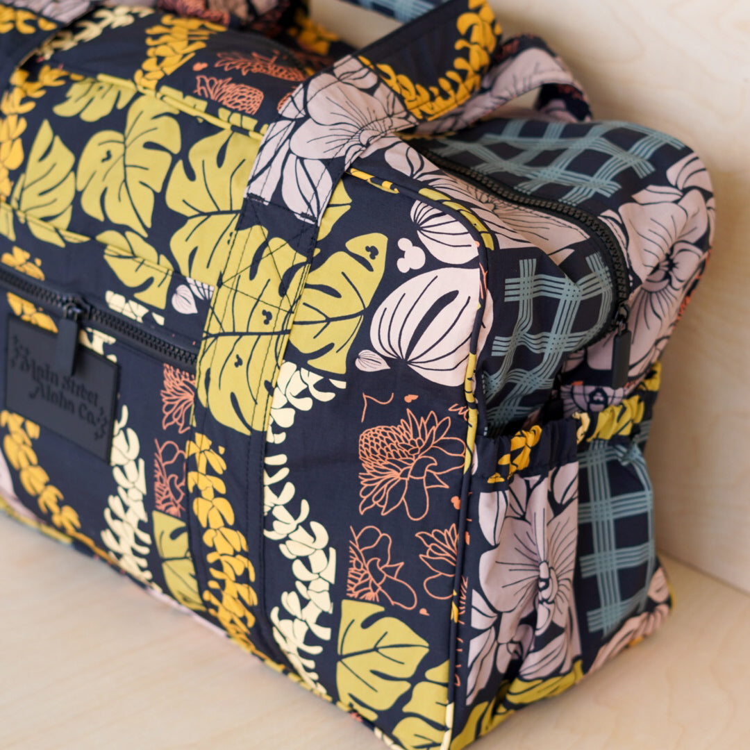 Made in Hawaii Black Duffle