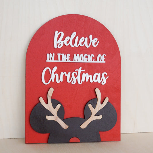 Believe in Magic Shelf Sign