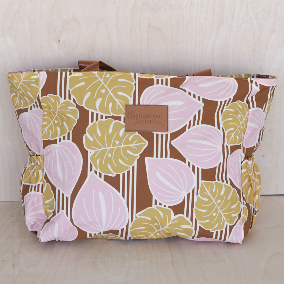Anthurium Nylon Travel Tote