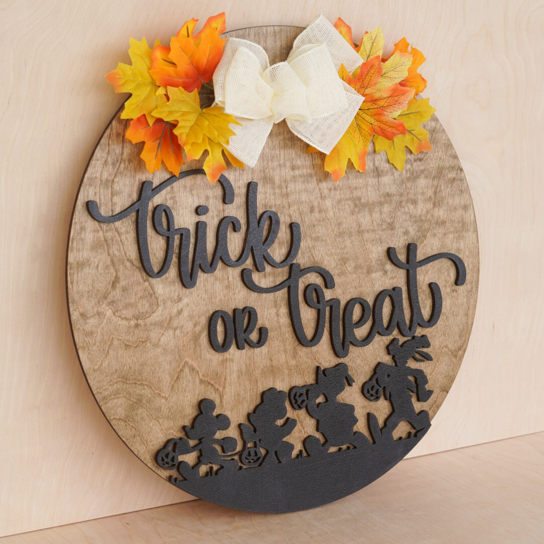 Trick or Treat Door Sign
