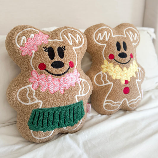 Gingerbread Pillow Set