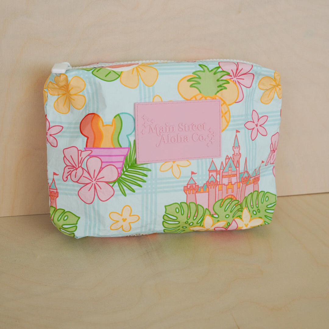 Blue Snacks Small Pouch