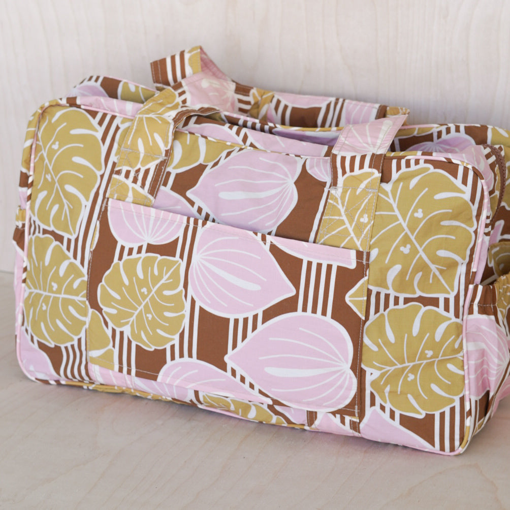 Brown Anthurium Duffle