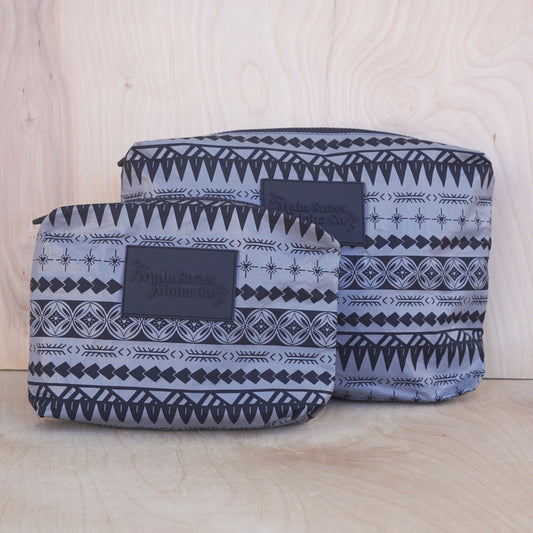 Black Tribal Zipper Pouch