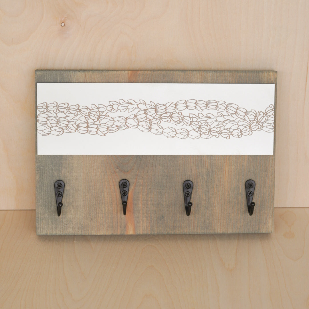 Straight Lei Key Rack