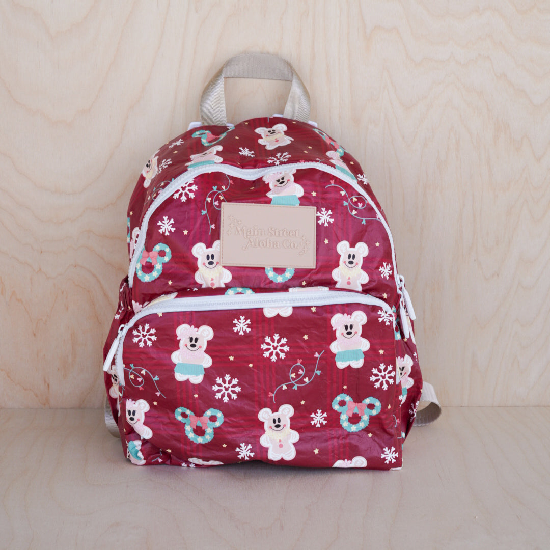 Christmas Mini Collapsible Backpack