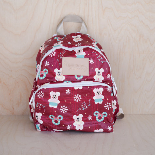 Christmas Mini Collapsible Backpack