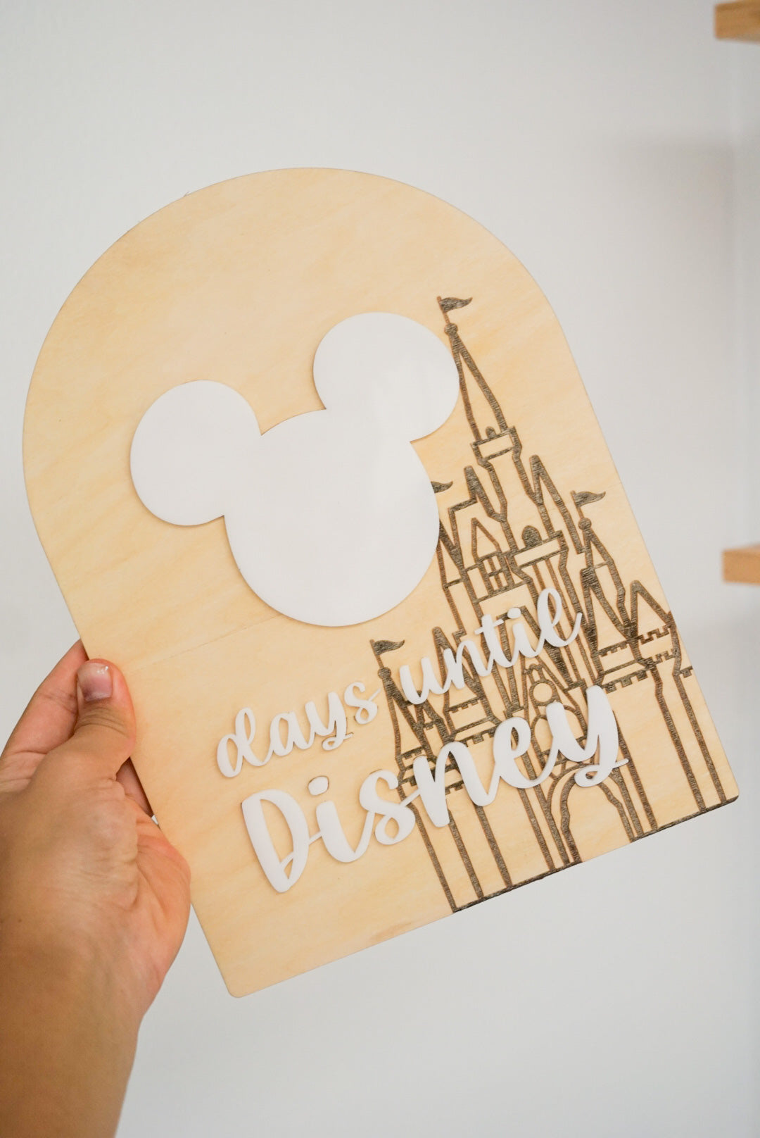 Castle Countdown Sign