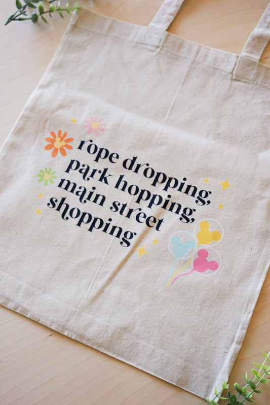 Rope Drop Tote Bag