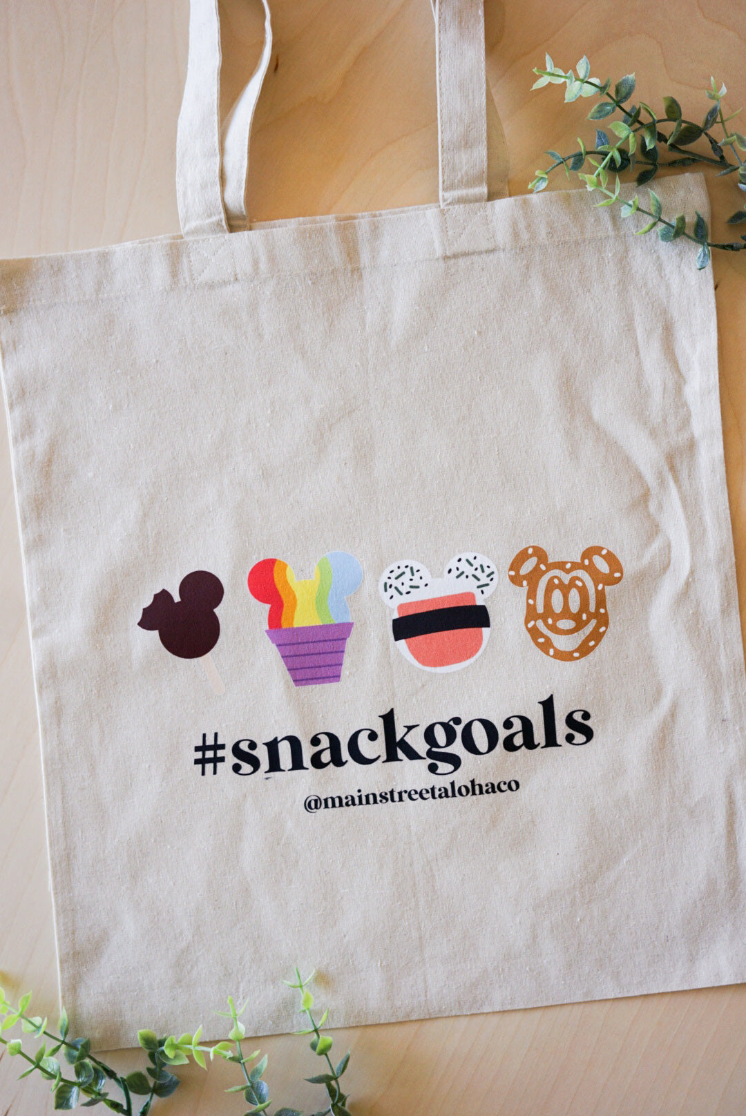 Snack Goals Tote Bag