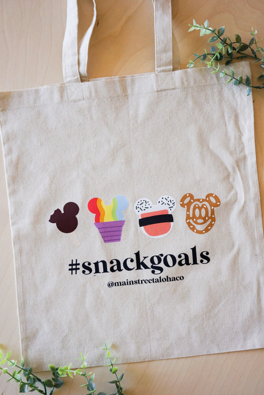 Snack Goals Tote Bag