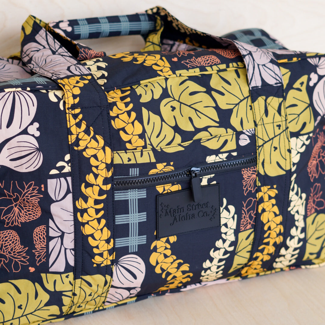 Made in Hawaii Black Duffle