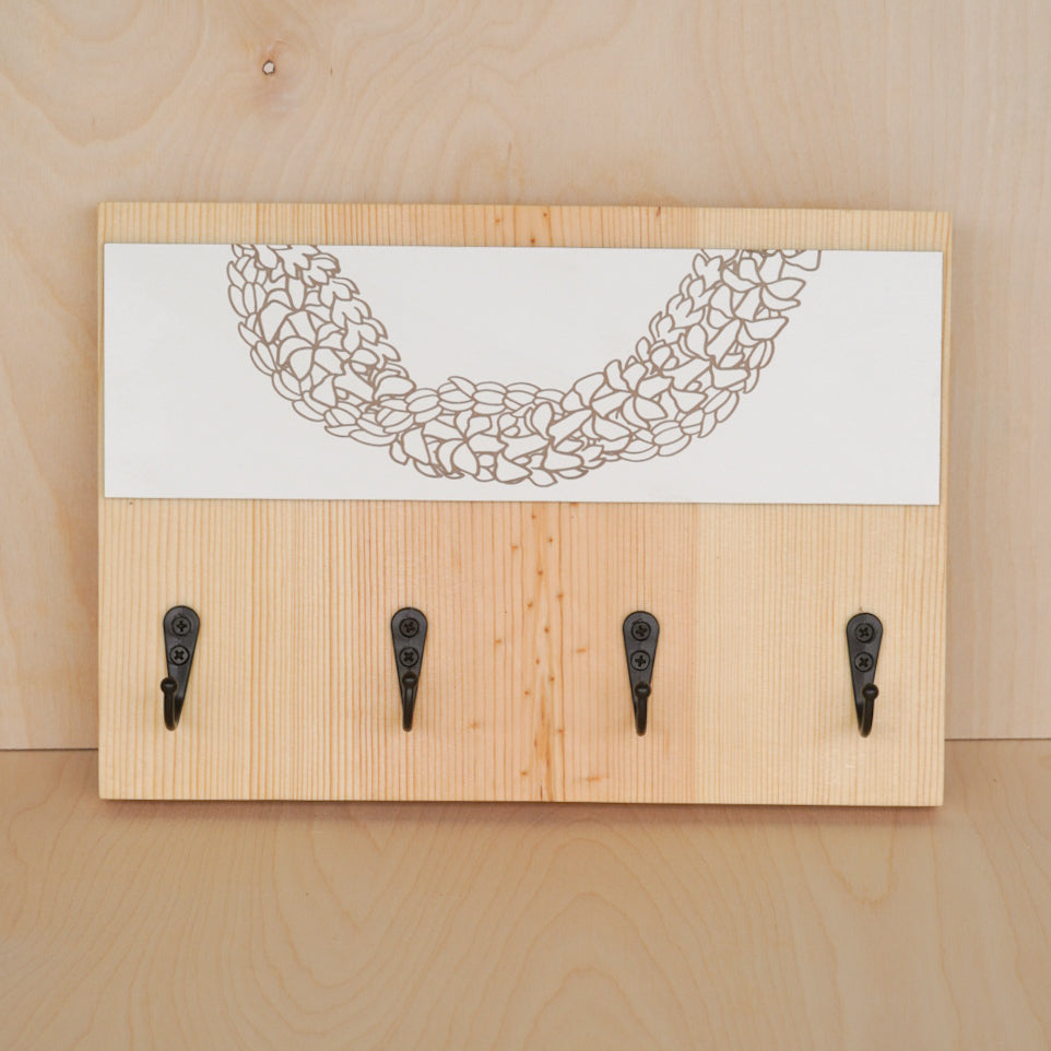 Curved Lei Key Rack